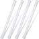 Droutti 4 Pack Sliding Door Security Bar Window Security Bars Adjustable Sliding Glass Door Lock Safety Bars Window Lock Bar with Rubber Tips 118197 Inch Tension Rods Security Stick for Door Bathroom