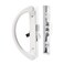 PRIME-LINE PrimeLine C 1253 Diecast Hook Latch Sliding Door Handle White 1 Set