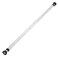 Aglaiprty Sliding Glass Door Security BarAdjustable Security Bar Updated Model16551 inch White