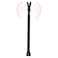 Guard Dog Security Adjustable Sliding Door Security Bar Door Jammer 2in1 Adjustable Door Knob and Sliding Patio Door Stoppers Security with Alarm 40 Different Adjustments by