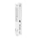 Easy Fix Hardware Sliding Glass Patio Door Handle Set Flush Mount NonKeyed 658 Screw Holes Sliding Door Handle Replacement Hardware Repair Fix Sliding Door DL502 White