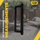 G.A.S Hardware GAS Hardware PGT 10 Sliding Glass Door Exterior Handle Exterior Replacement Patio Door Handle Outside Door Handle Replacement Black