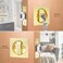 Dontay 2 Pack Pocket Door Lock with Key Contemporary Entrance Sliding Barn Door Lock Latch Recessed 2 Sided 2 38 Backset Flush Handles Hardware Excluding Edge Pull Satin Brass Square