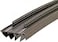 M-D Building Products MD Building Products 67967 Kerf Style 36 Inch Vinyl Replacement Door Bottom with Vinyl Fins Brown 2 Pack