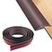 LLZHYA Floor Rubber Transition Strip Self Adhesive Carpet to Tile Transition Strip Edging Trim Strip for Threshold Transitions with a Height Less Than 5 mm02in Coffee 656FT