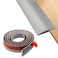 LLZHYA Floor Rubber Transition Strip Self Adhesive Carpet to Tile Transition Strip Edging Trim Strip for Threshold Transitions with a Height Less Than 5 mm02in Grey 164FT