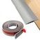 LLZHYA Floor Rubber Transition Strip Self Adhesive Carpet to Tile Transition Strip Edging Trim Strip for Threshold Transitions with a Height Less Than 5 mm02in Grey 164FT