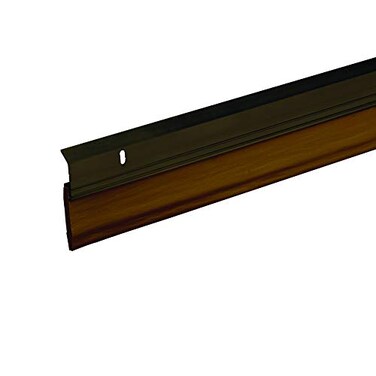 Frost King A8236BR Extra Wide Heavy Duty AlumVinyl Door Sweep 238In Wide x 36In Long Bronze