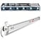 IRONWALLS Push Bar Panic Exit Device with Alarm Exterior Lever 70cm275 Long Alarmed Emergency Exit Door Push Bar Lock Fireproof Commercial Panic Door Hardware for Doors 27541 Wide