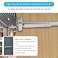 SUMBIN Extra Heavy Duty Commercial 36 Panic Push Bar Door Lock Panic Exit Device Ansi Grade 1 and UL CUL 3H Fire Rated with Dogging Function Aluminium Material