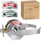 Polar Tangro Commercial Grade Bathroom Door LockPrivacy Indicator Lock Vacant or inUse Occupied Door Handle Left Right Reversible Bathroom Lever Lock Perfect for Office Restaurant Hospitals Satin Chro