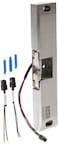 HES 9600630 Series Stainless Steel Fire Rated Surface Mounted Electric Strike Body for Rim Exit Devices Satin Stainless Steel Finish