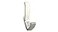 Richelieu Hardware RH1273021170 Contemporary Aluminum Hook Stainless Steel