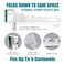 Wonder Hanger Over The Door 2Pack Organizer for Clothes Hangers SpaceSaving Cascading Hanger Hooks White