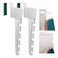 Wonder Hanger Over The Door 2Pack Organizer for Clothes Hangers SpaceSaving Cascading Hanger Hooks White