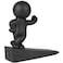 Omoojee Cute Door Stop Decorative and Sturdy Well Designed Door Stopper Effective to Hold Your Door Open 1 Pack Black Patented