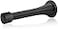 HOMOTEK 20 Pack Black Spring Door Stops318 Heavy Duty Door Stop Flexible Spring Door Stopper with Low Mounted Black Rubber Bumper Tips