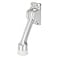 BRINKS Commercial 4 KickDown Door Stop Satin Chrome Finish NonObtrusive Option to Protect Your Door and Walls