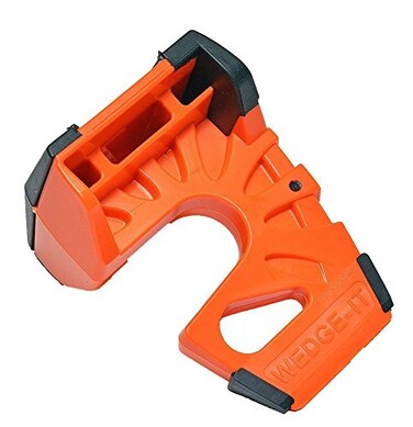 Wedge-It WedgeIt The Ultimate Portable Temporary Door Stop Orange 1 Unit