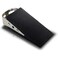 Premium Zone Large Rubber Door Stopper with Brushed Stainless Steel Handle and Hook Door Stop That Wont Scratch Floor or Door Works On All Surfaces