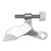 Designers Impressions 10 Pack Polished Chrome Heavy Duty Hinge Pin Adjustable Door Stop 3619