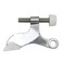 Designers Impressions 10 Pack Polished Chrome Heavy Duty Hinge Pin Adjustable Door Stop 3619