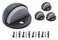 QCAA Low Dome Floor Door Stop H 254 x Diameter 445mm Zinc Die Cast ORB Oil Rubbed Bronze Powder Coated Made in Taiwan 4 Pack