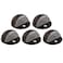 Design House Dome Door Stop Wall Protector with Rubber Stopper Design House Oil Rubbed Bronze Floor Mounted Door Stoppers 5Pack 181891
