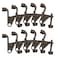 Design House Jumbo Hinge Pin Door Stop Wall Protector with Rubber Tip Design House Oil Rubbed Bronze Adjustable Door Stoppers 10Pack 181867