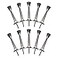Design House Door Stop Wall Protector with Rubber Tip Design House Satin Nickel Solid Steel Cast Door Stoppers 10Pack 181735