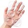 Xfenvs Strongest Wall Door Handle Stopper 6 PCS Clear Round Rubber Door Knob Wall Shields Guard Cushion Bumper Protectors for Wall Stronger SelfAdhesive Silencer 157 6PCS Clear