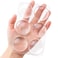 Xfenvs Strongest Wall Door Handle Stopper 6 PCS Clear Round Rubber Door Knob Wall Shields Guard Cushion Bumper Protectors for Wall Stronger SelfAdhesive Silencer 157 6PCS Clear