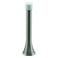 PRIME-LINE PrimeLine MP9160 Rigid Door Stop Steel Construction Polished Finish Rubber Tip Baseboard Mount 5 Pack