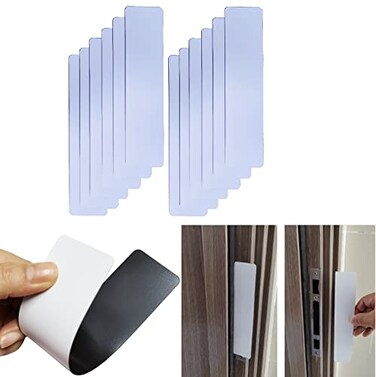 GINFH Lockdown Magnetic Strips Door Frames Flexible Effective Easy Solution for Emergency Lockdowns HighDensity Magnet Security Devices for School Office 12