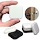 BINJO Door Stoppers Wall Protectors 6 Pack 177 Rubber Door Knob Guard Wall Shield Adhesive Door Handle Bumper for Home Office Walls White Gray Black