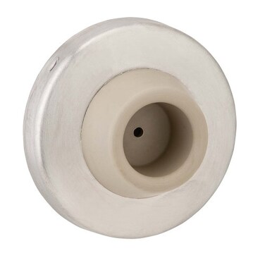 SCHLAGE Ives by Schlage 407 12 S32D Schlage 40712S32Dccvu32D Concave Door Stop Stainless Steel Satin Nickel