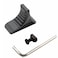 KOOPEEN Door Stoppers for M System Door Heavy Duty Out Door Black