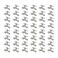 SUNTAI 48 Pack Hinge Pin Brushed Nickel Door Stopper Adjustable Heavy Duty Hinge Pin Door Stop with Rubber Bumper Tips