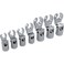 Dynamic Tools D010029 38 Drive SAE Flare Nut Socket Set 7 Piece 38 to 34