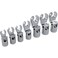 Dynamic Tools D010029 38 Drive SAE Flare Nut Socket Set 7 Piece 38 to 34