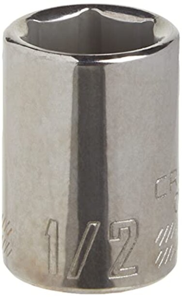 CRAFTSMAN Shallow Socket SAE 38Inch Drive 12Inch 6Point CMMT43003