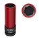 JEUCLEL 17mm Wheel Lock Nut Removal Socket Compatible with Mercedes Benz S Series W221 12 Drive Antitheft Protective Lug Nut Extractor Flower Head Design Metal Wheel Nut Wrench