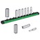 SK 14 Drive Socket Set Deep SAE Sockets 10Piece 316 to 916 SuperKrome Finish Premium CRV Construction with Aluminum Socket Organizer