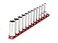 TEKTON 38 Inch Drive Deep 6Point Socket Set with Rail 12Piece 8 19 mm SHD91106