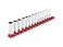 TEKTON 14 Inch Drive Deep 6Point Socket Set with Rail 14Piece 415 mm SHD90113