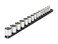 TEKTON 38 Inch Drive Shallow 12Point Socket Set with Rail 15Piece 141 in SHD91111