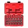 TEKTON 38 Inch Drive 6Point Impact Socket Set 37Piece 141 in 624 mm SID91402