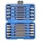 Mayouko 38 Drive Extra Long Allen Hex Bit Socket Set S2CRV MetreicSAE 18 Pieces 18 38 310 mm