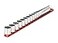 TEKTON 38 Inch Drive Shallow 12Point Socket Set with Rail 19Piece 624 mm SHD91112