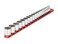 TEKTON 38 Inch Drive Shallow 12Point Socket Set with Rail 19Piece 624 mm SHD91112